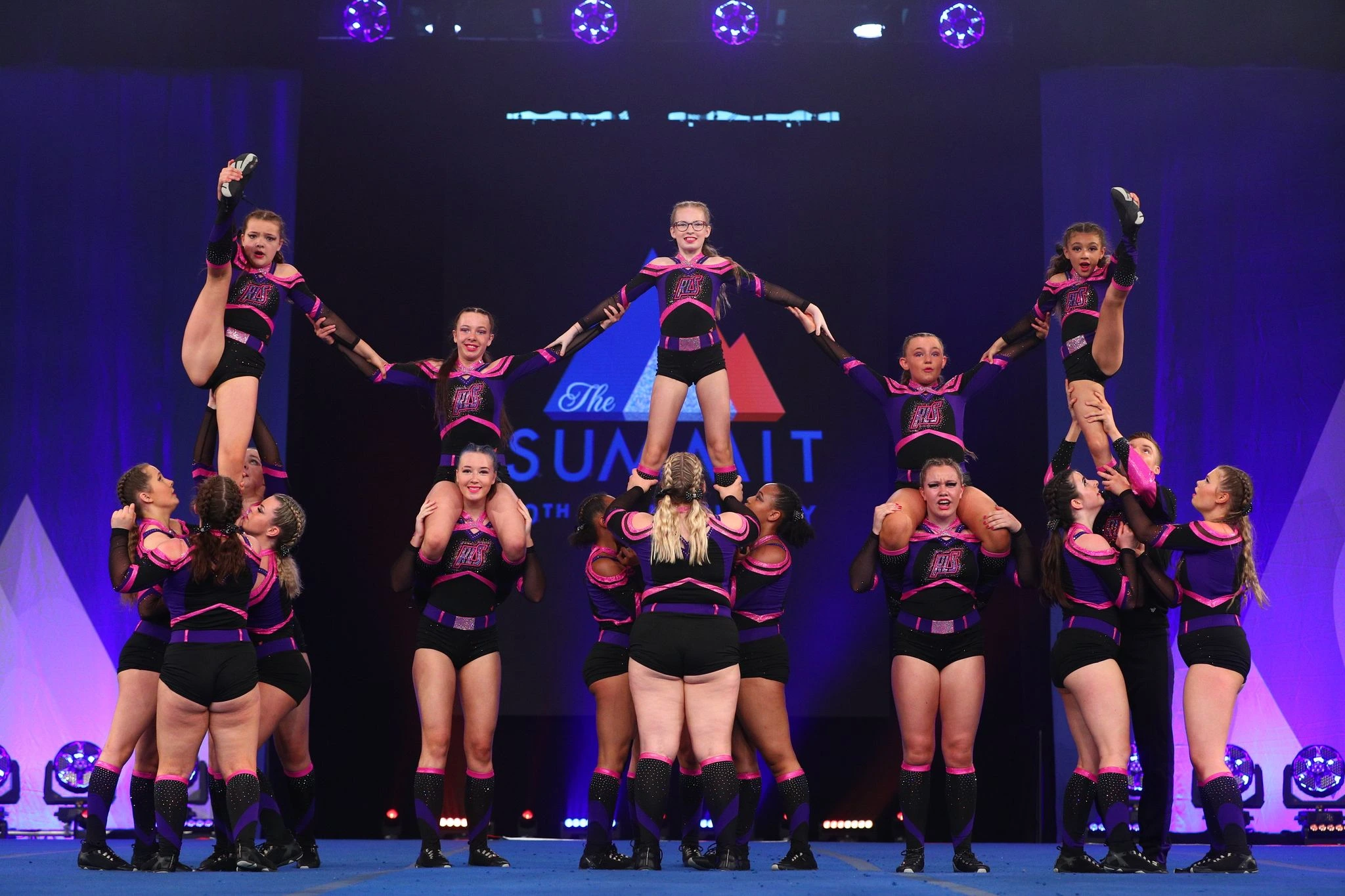 Cheerleaders in Coventry